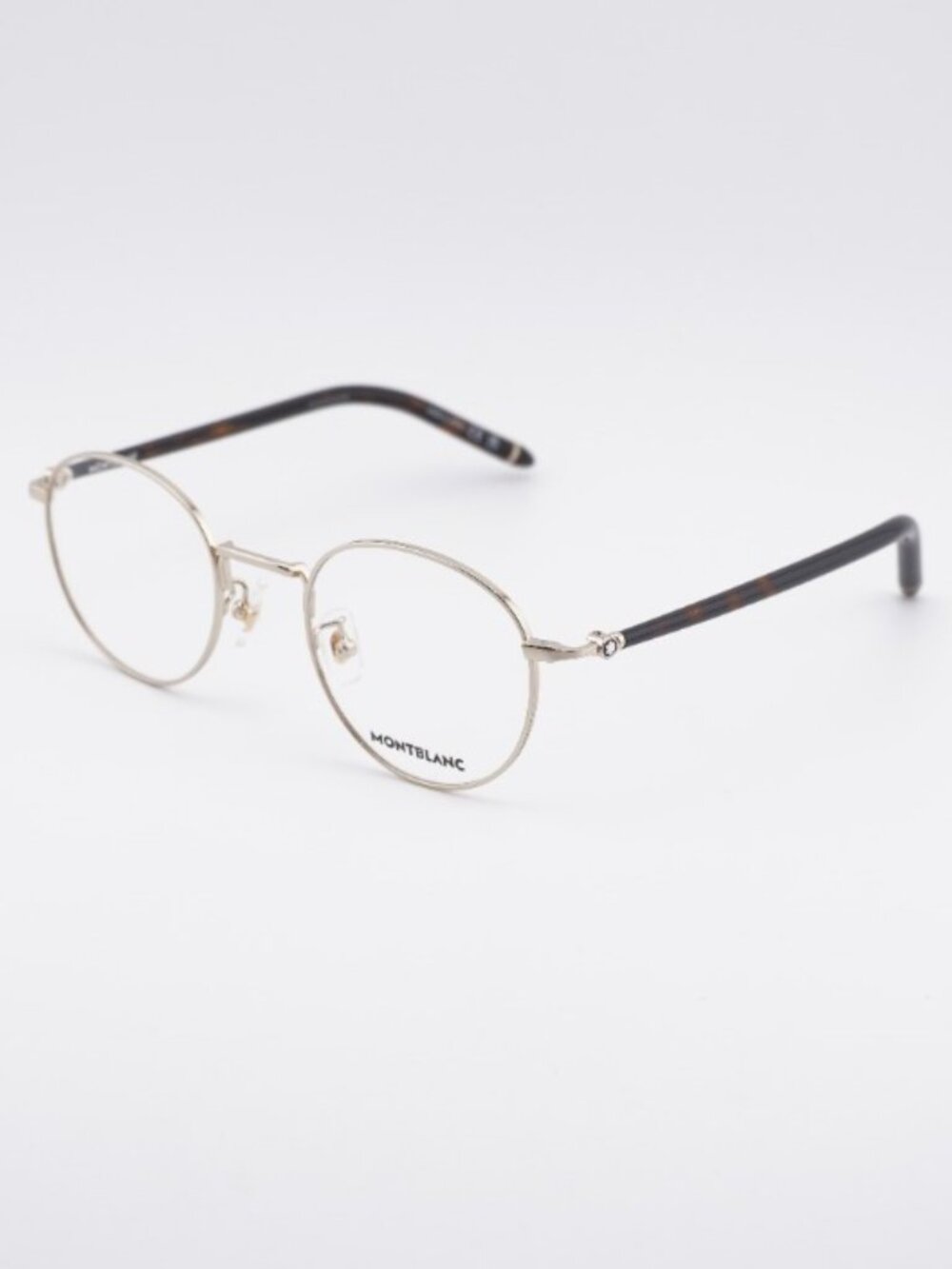 Montblanc MB0273O 004 Eyeglasses Gold 49mm Round Frame
